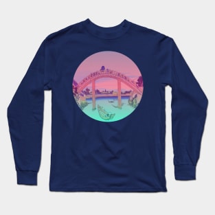 Dawn Under The Mannen Bridge Long Sleeve T-Shirt